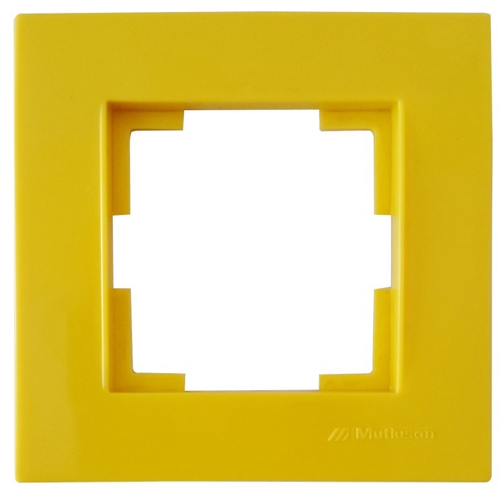1 fach Rahmen Gelb (RITA Pastell Farben)