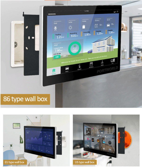 10.1 Zoll Android Wand Tablet mit PoE 10.1 Zoll Android Wand Tablet mit PoE