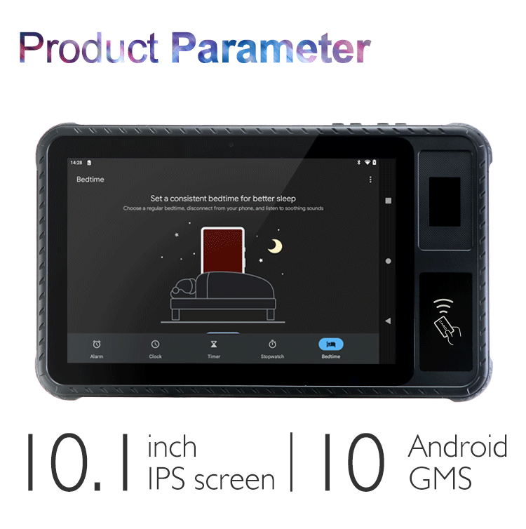 10.1" wasserdichtes Tablet NFC ANDROID 11