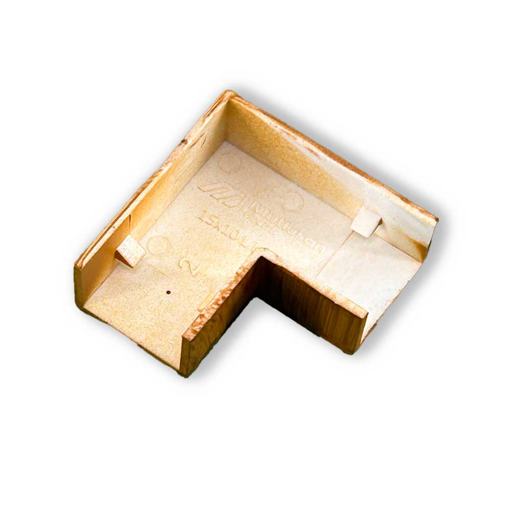 15x10 mm L-Ecke Birne 15x10 mm L-Ecke Birne