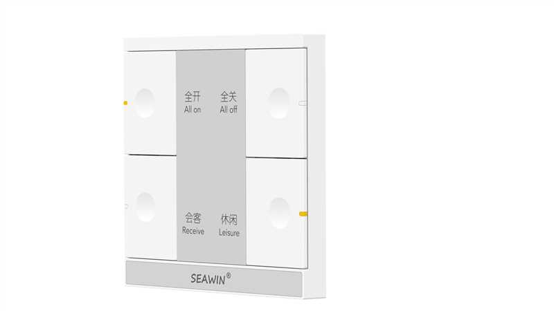 KNX Taster Display 4 Tasten