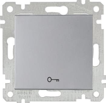 Türöffner Taster Silber (RITA Metall Optik) Türöffner Taster Silber (RITA Metall Optik)