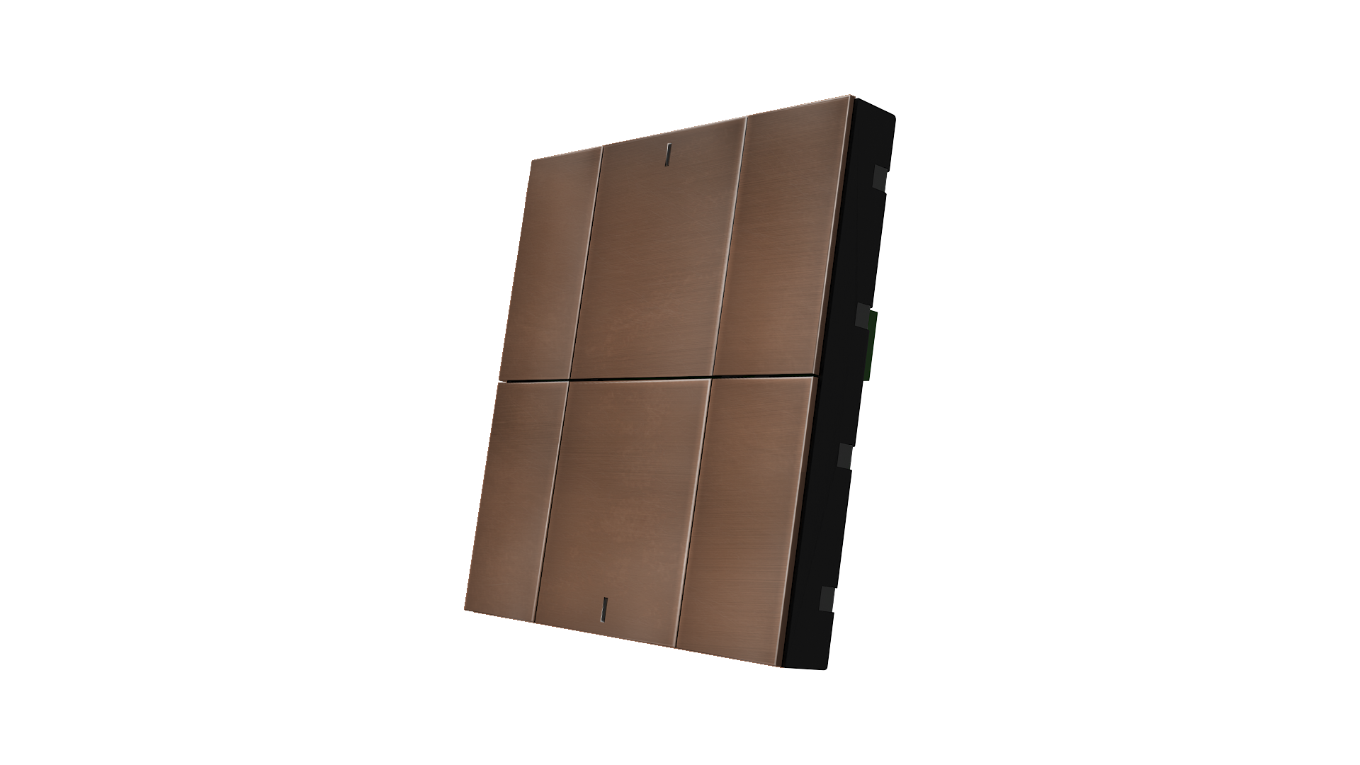KNX Taster iSwitch · Edelstahl Antik Bronze 6 KNX Taster iSwitch · Edelstahl Antik Bronze 6