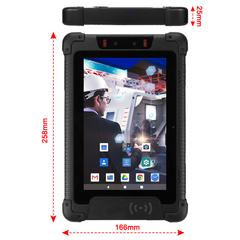 8" wasserdichtes PoE Tablet ANDROID 9