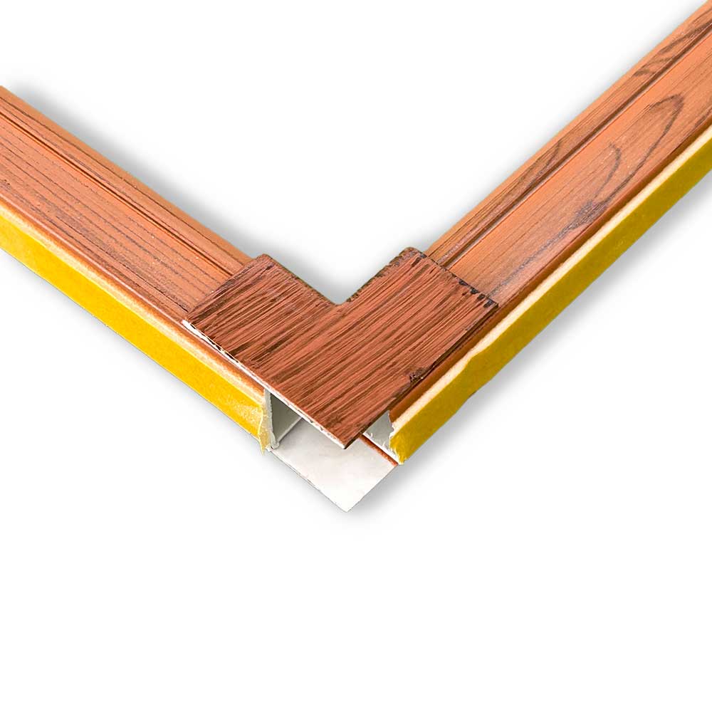 15x15 mm Innenecke Walnuss 15x15 mm Innenecke Walnuss