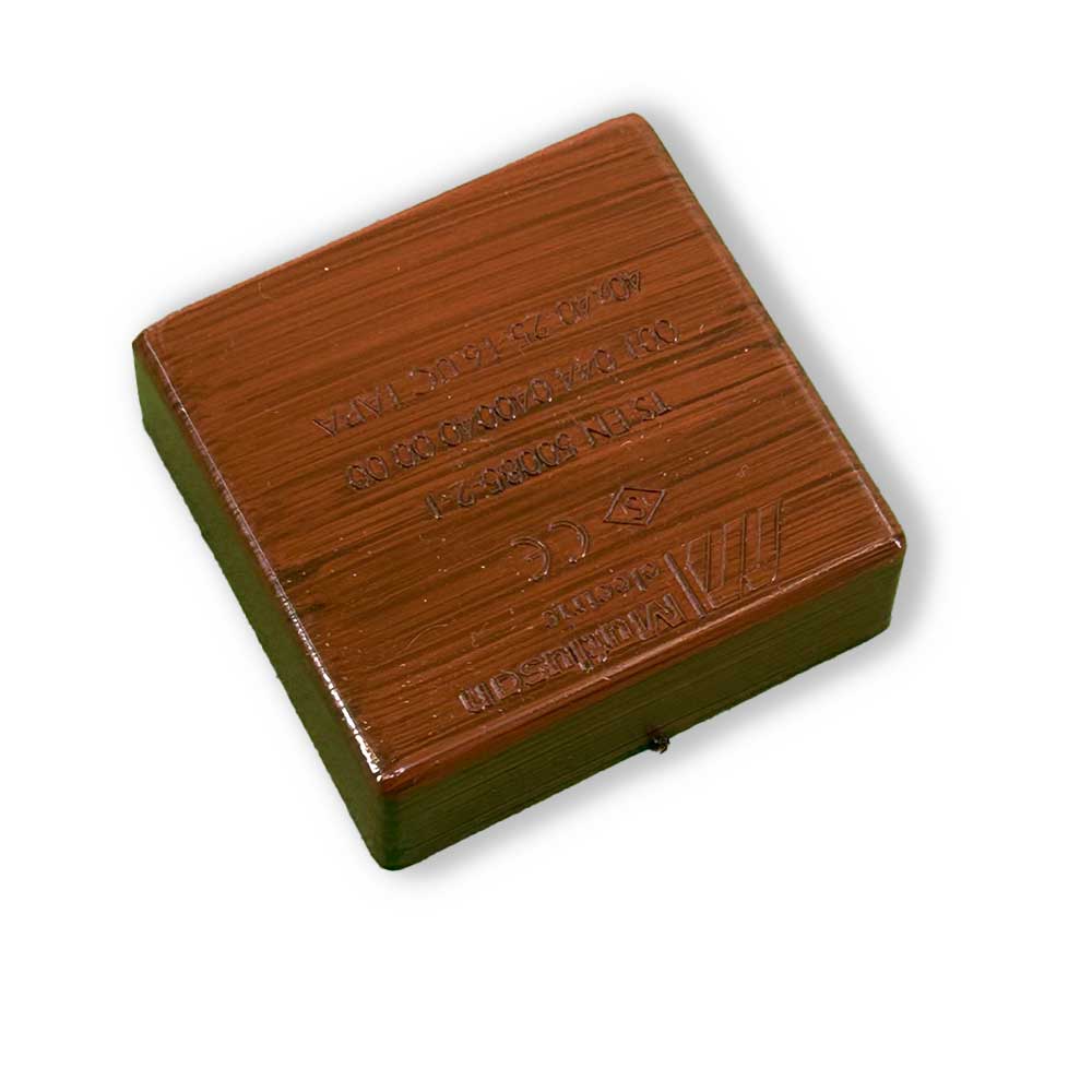 40x25 mm Endkappe Merbau / Teak 40x25 mm Endkappe Merbau / Teak