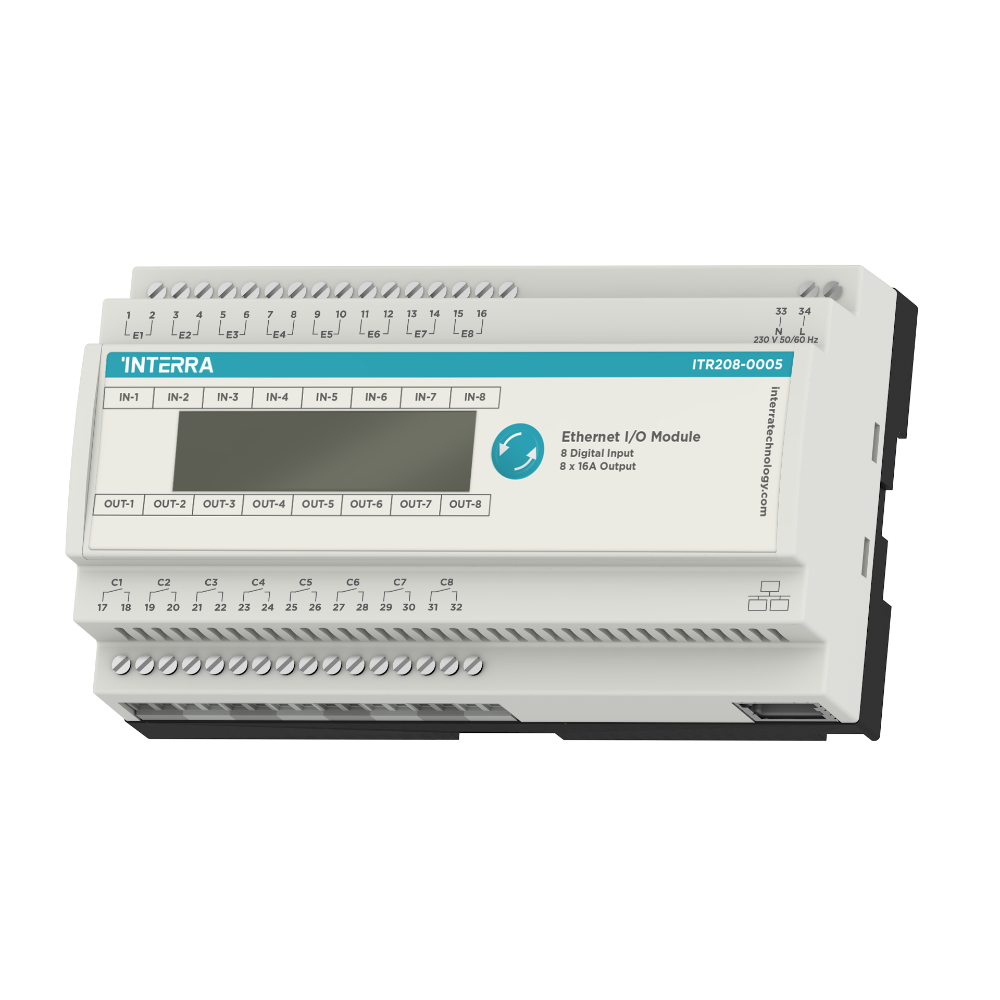 8 Kanal Ethernet I/O Modul