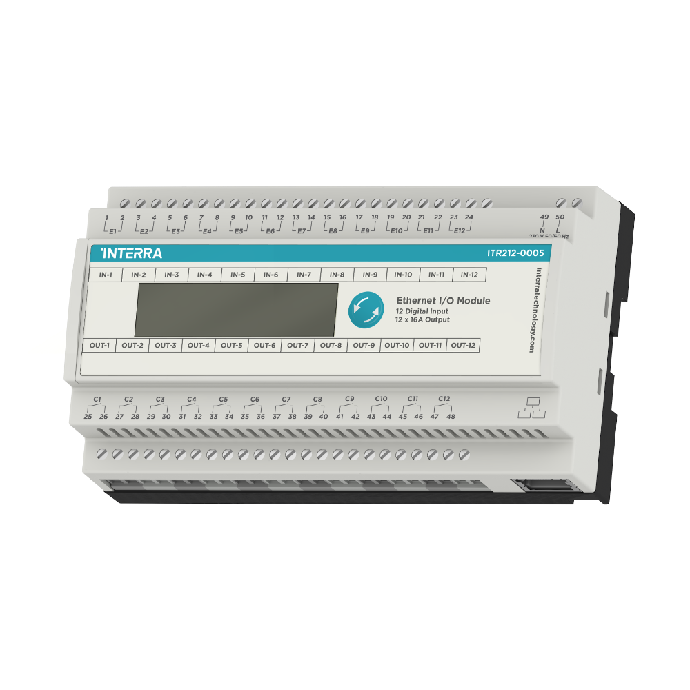 12 Kanal Ethernet I/O Modul