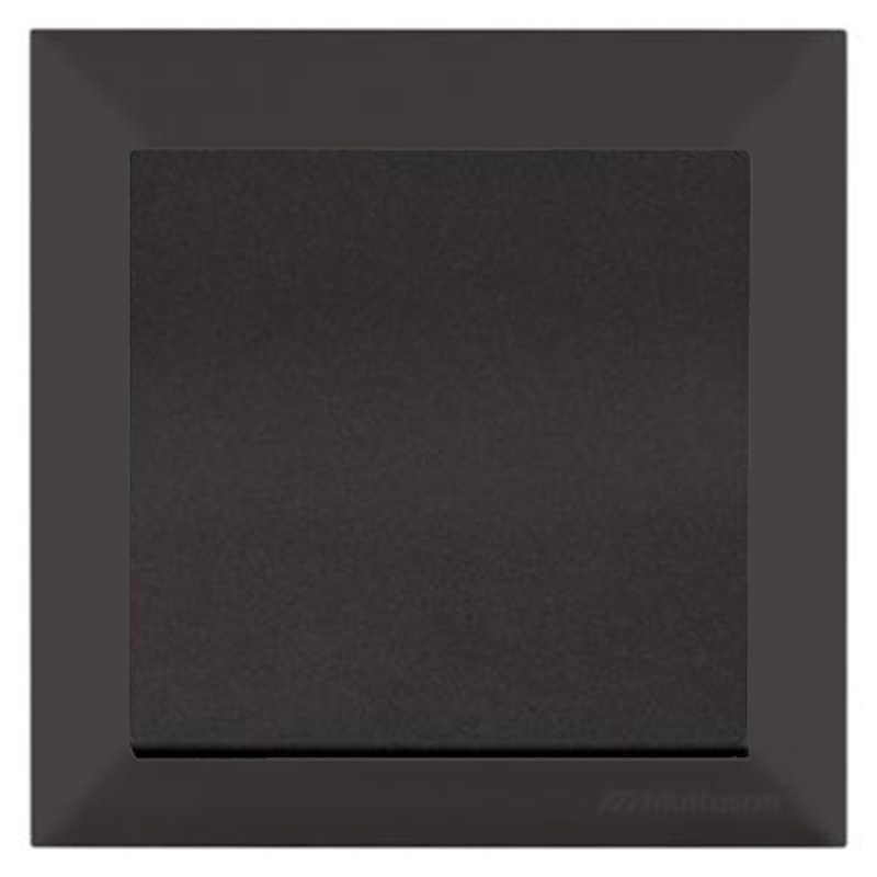 Schalter mit Rahmen Schwarz matt - CANDELA Schalterserie Schalter mit Rahmen Schwarz matt - CANDELA Schalterserie