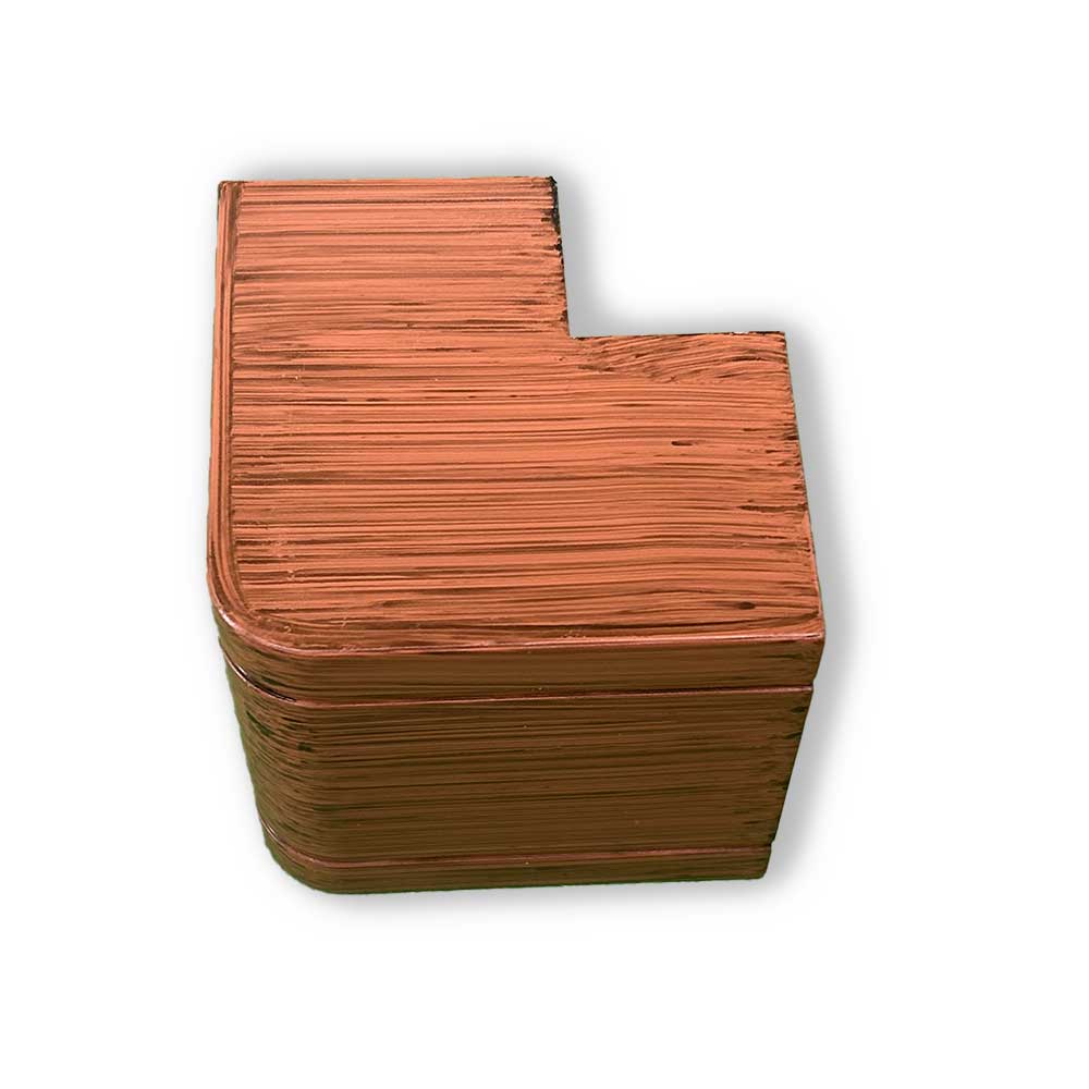 60x40 mm Außenecke Braun Dunkel 60x40 mm Außenecke Braun Dunkel