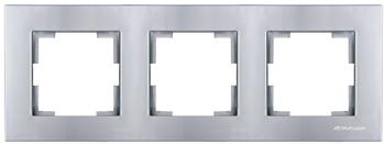 3 fach Rahmen horizontal Silber (RITA Metall Optik) 3 fach Rahmen horizontal Silber (RITA Metall Optik)