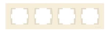 4 fach Rahmen horizontal Creme (RITA Standard) 4 fach Rahmen horizontal Creme (RITA Standard)