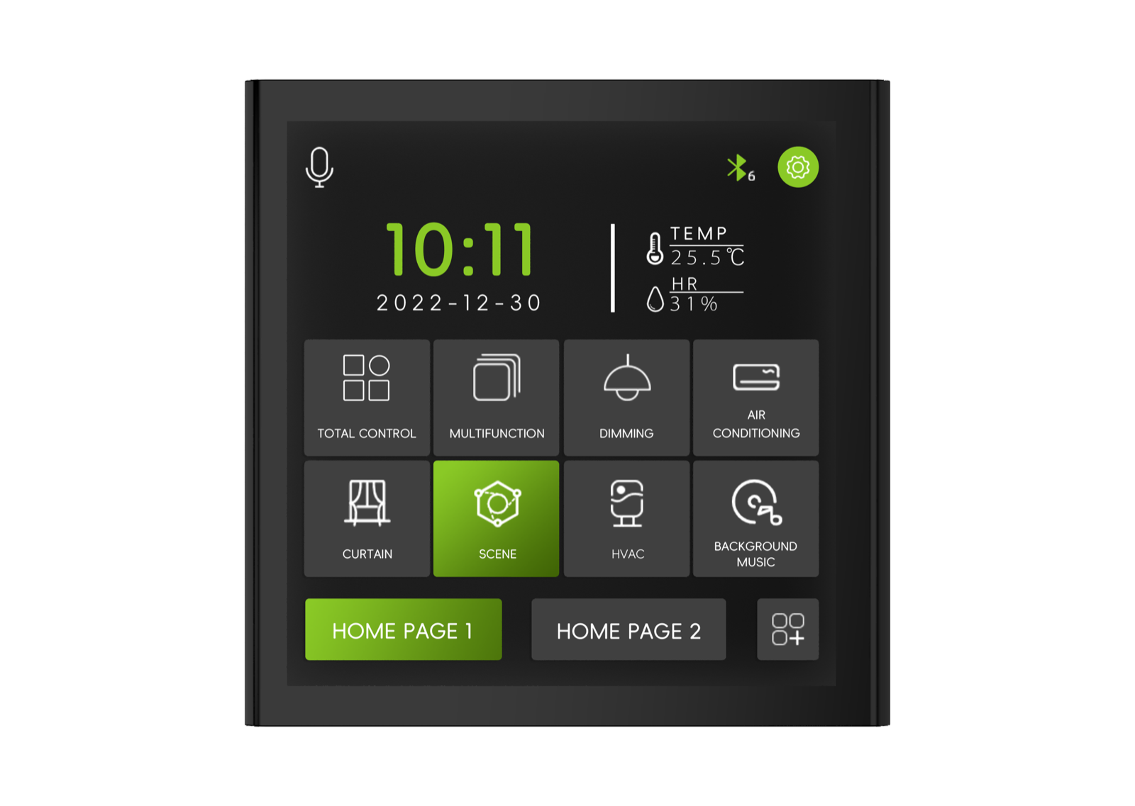 LETOUR KNX Taster mit Touch-Display