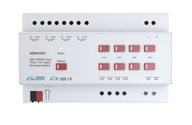 6 fach KNX Dimmaktor 0-10V 6 fach KNX Dimmaktor 0-10V