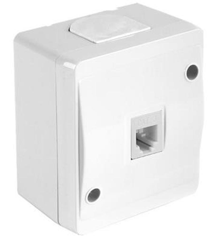 Telefondose weiß · Nemliyer IP44 Telefondose weiß · Nemliyer IP44