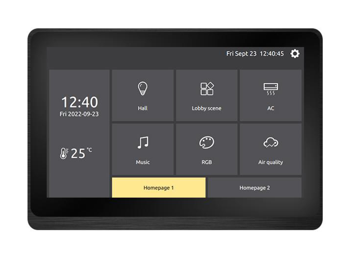 7 Zoll KNX Touch Display 7 Zoll KNX Touch Display