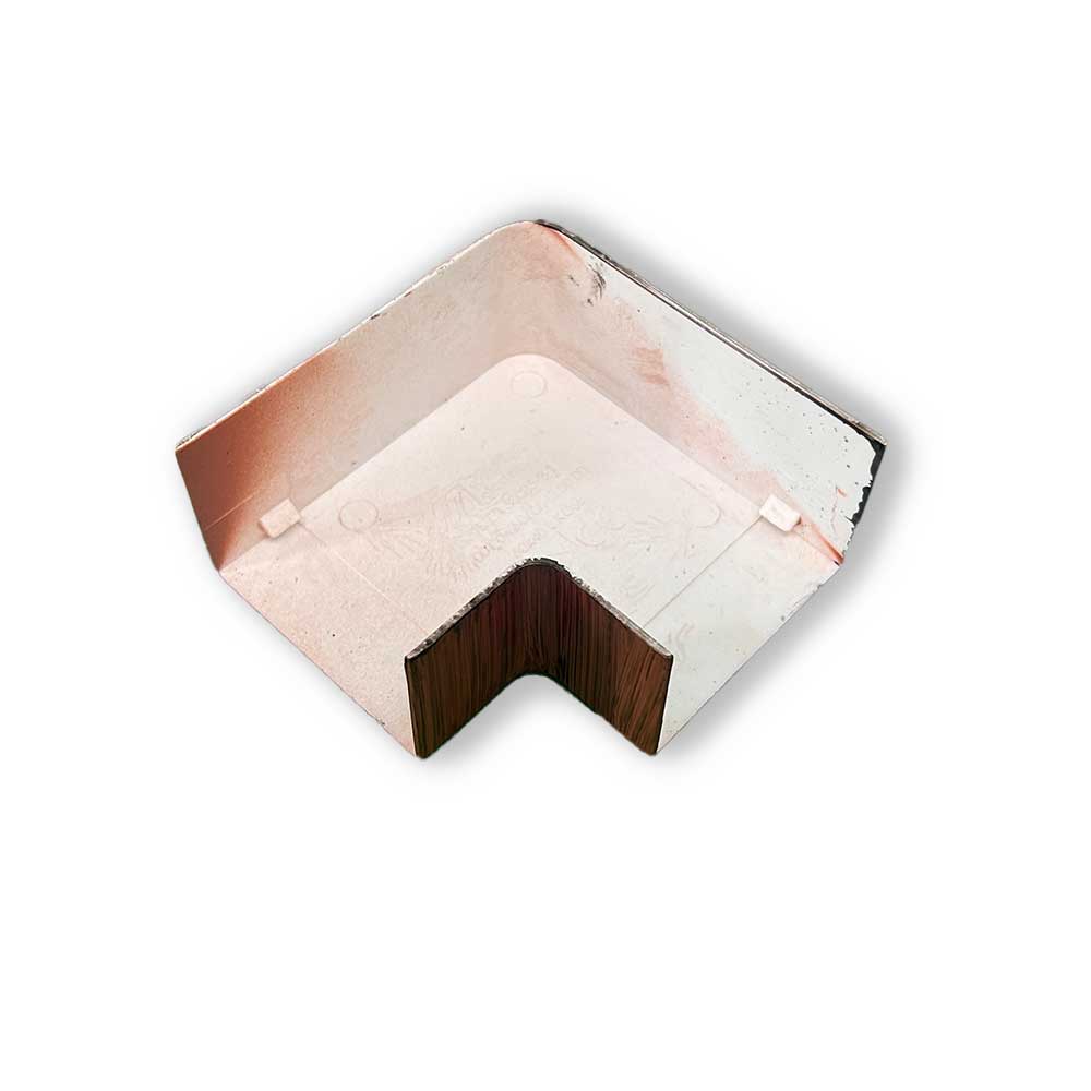 60x40 mm L-Ecke Braun Dunkel 60x40 mm L-Ecke Braun Dunkel