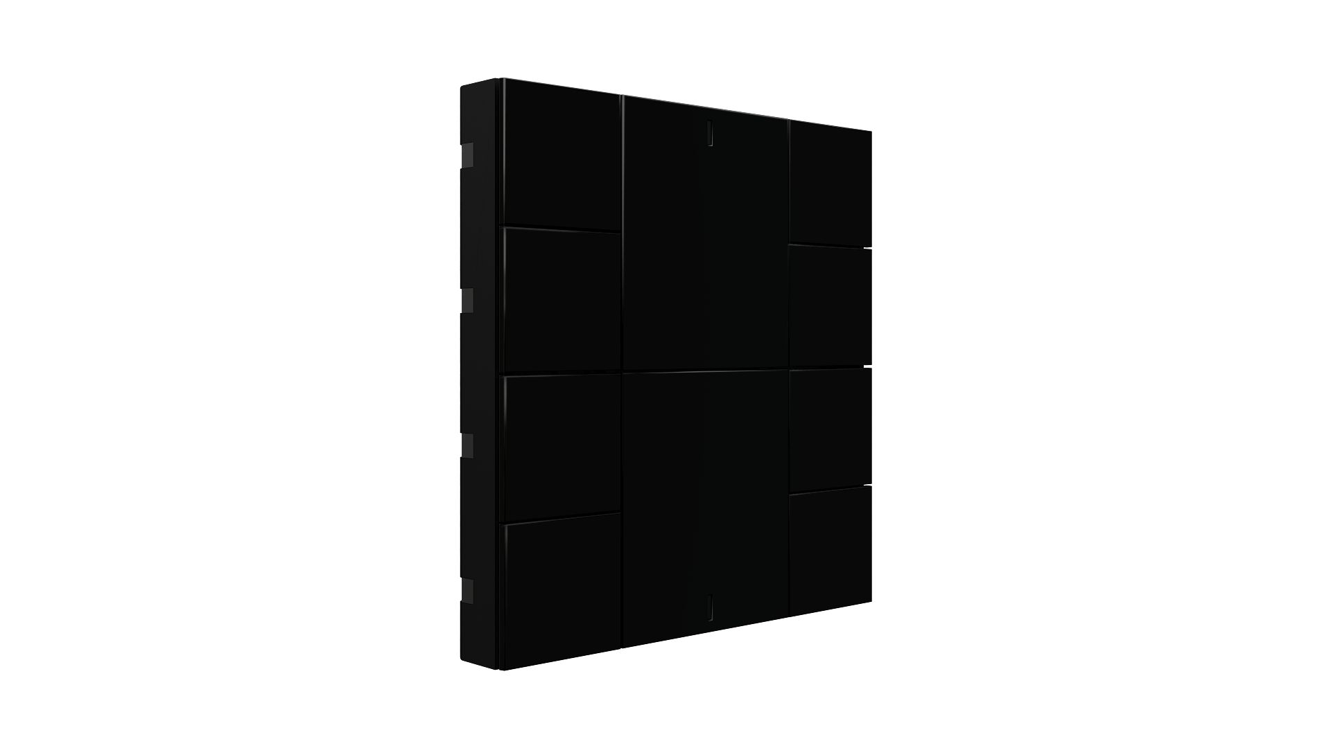 KNX Taster iSwitch+ schwarz 10 Tasten