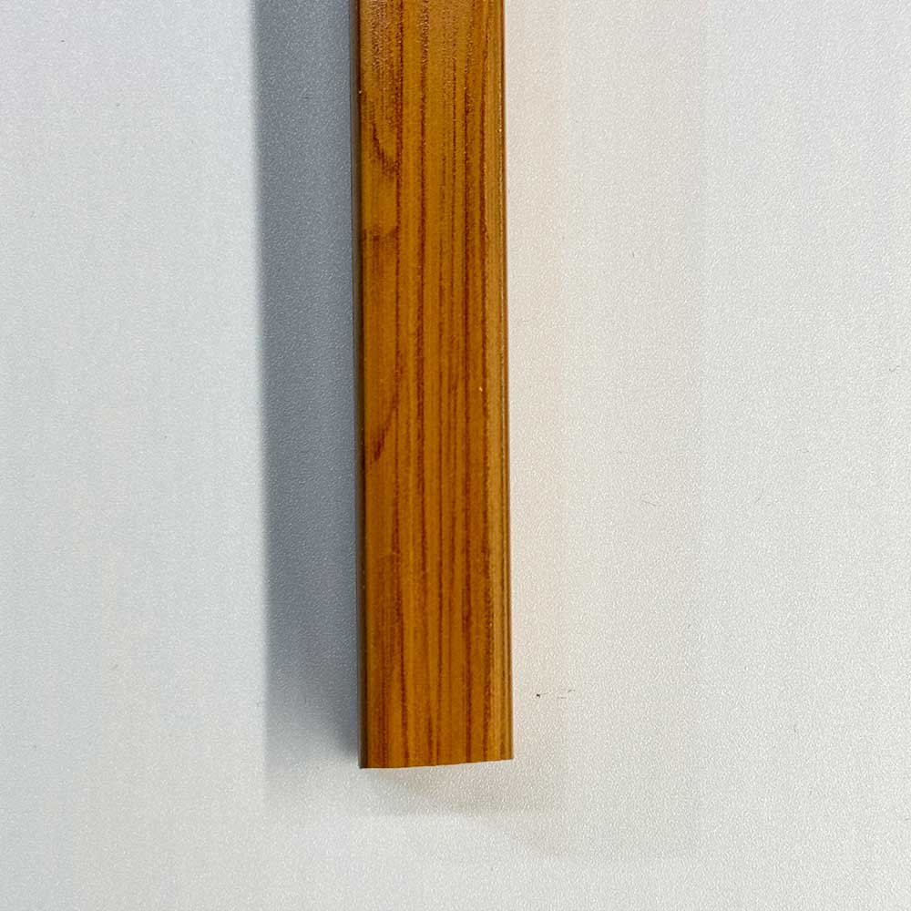15x15 mm Kabelkanal Eiche Holz Optik Selbstklebend 2x 1m
