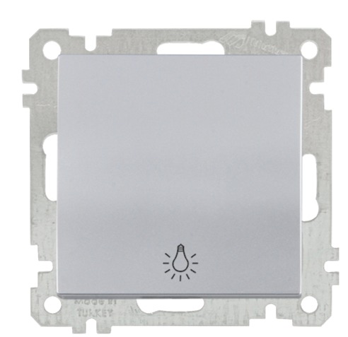 Lichttaster Silber (CANDELA Metall Optik) Lichttaster Silber (CANDELA Metall Optik)