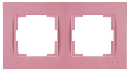 Schalter und Steckdose mit KS inkl. Rosa Rahmen