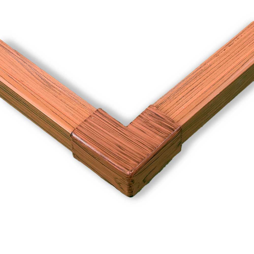 15x15 mm Außenecke Walnuss 15x15 mm Außenecke Walnuss