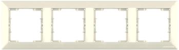 4 fach Rahmen horizontal Creme (CANDELA Standard) 4 fach Rahmen horizontal Creme (CANDELA Standard)