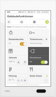 6" Gira G1 weiß 230V 6" Gira G1 weiß 230V