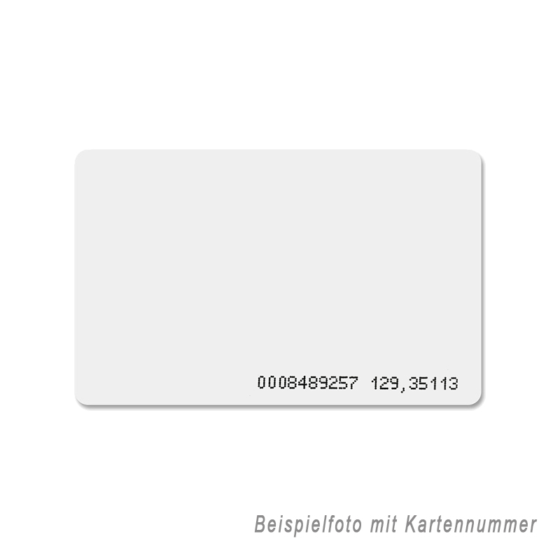 ID Karte mit Seriennummer