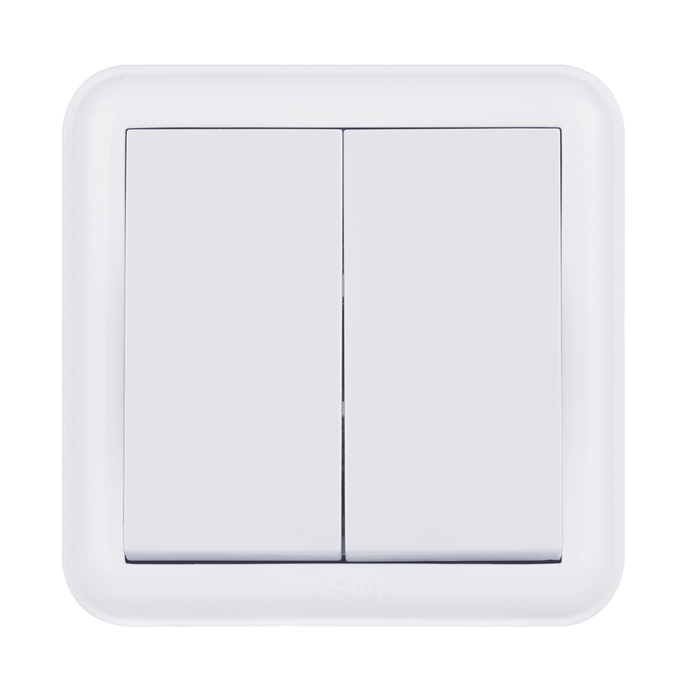 Serienschalter Weiß · UNIQUE
