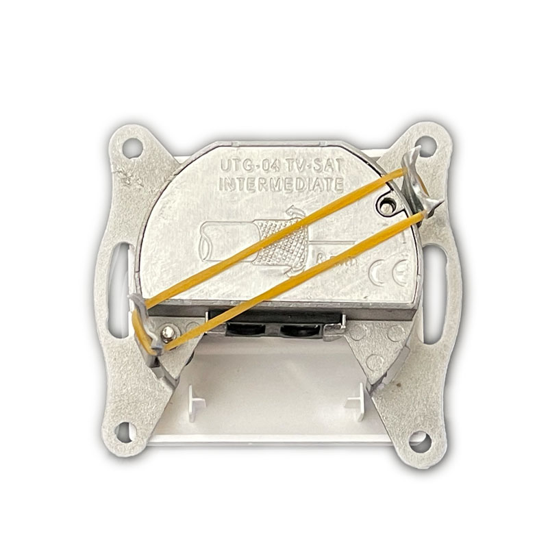 SAT F-Stecker 4dB Kirsche (RITA Holz Optik) SAT F-Stecker 4dB Kirsche (RITA Holz Optik)