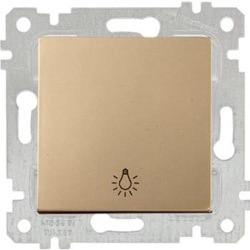 Lichttaster Gold Optik - RITA Schalterserie Lichttaster Gold Optik - RITA Schalterserie