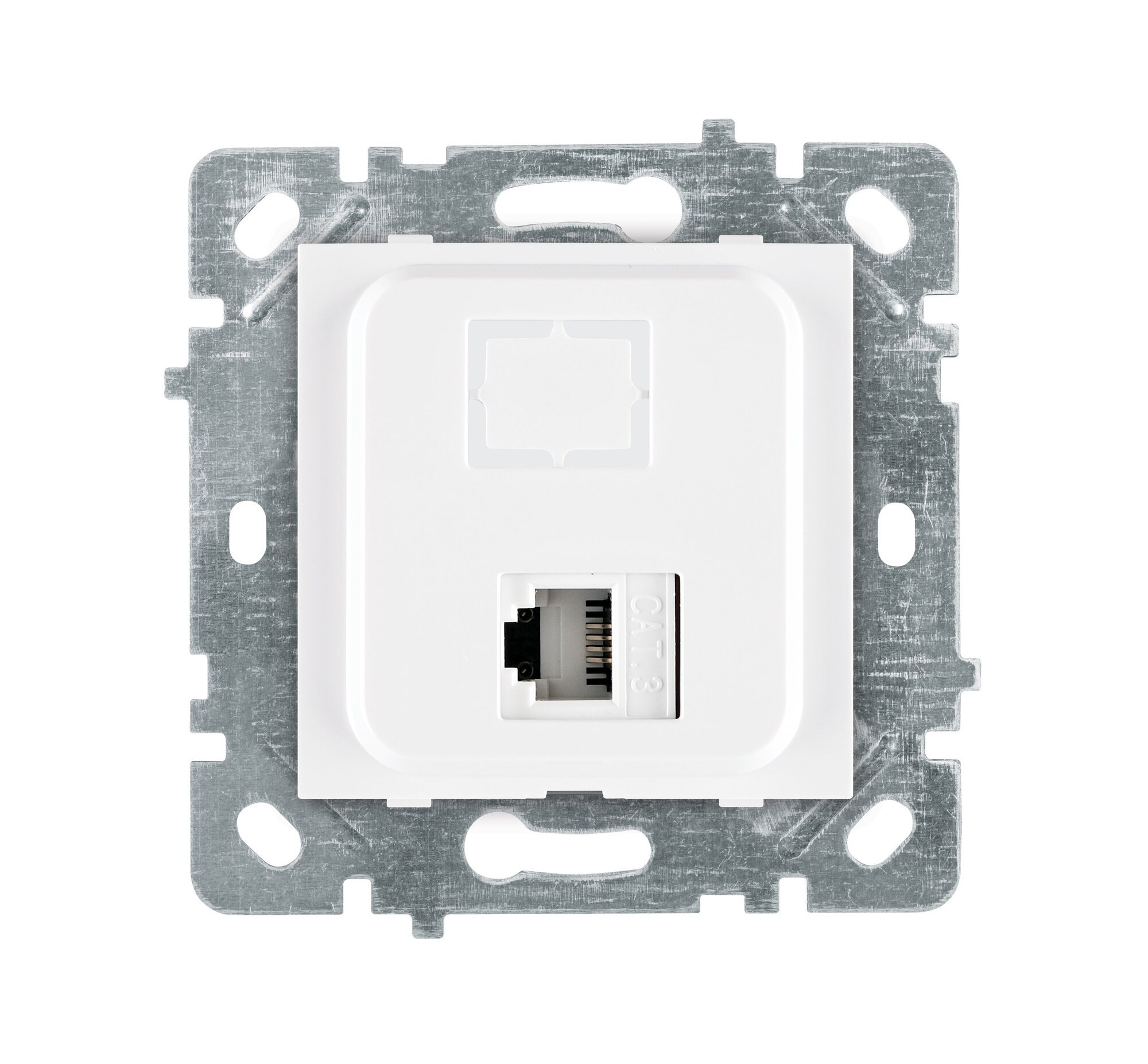 Telefon-Anschlussdose Cat 3 (RJ45) Weiß · SELENE