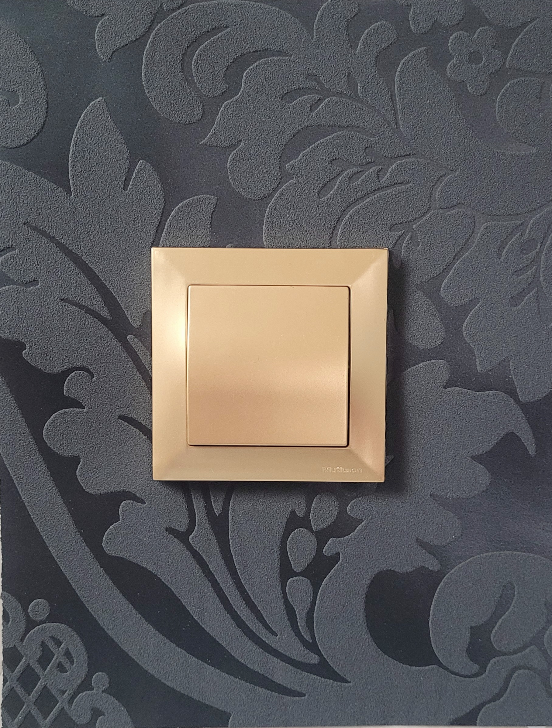 Sparset 48x Schalter Gold Metal Optik  CANDELA Serie