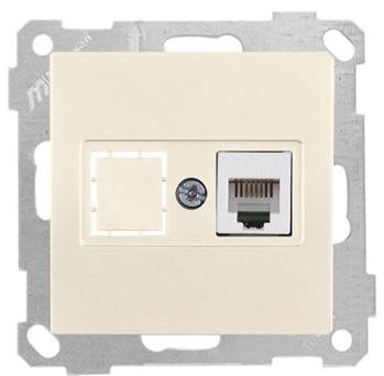 Telefondose creme (CANDELA Standard) Telefondose creme (CANDELA Standard)