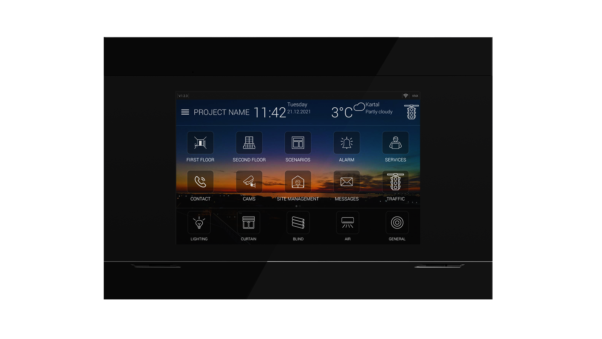 7" INTERRA 4 Touch Panel