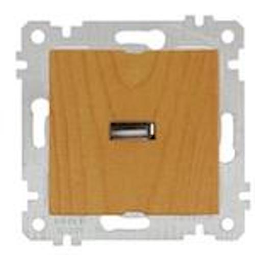 USB Steckdose Eiche (RITA Holz Optik) USB Steckdose Eiche (RITA Holz Optik)