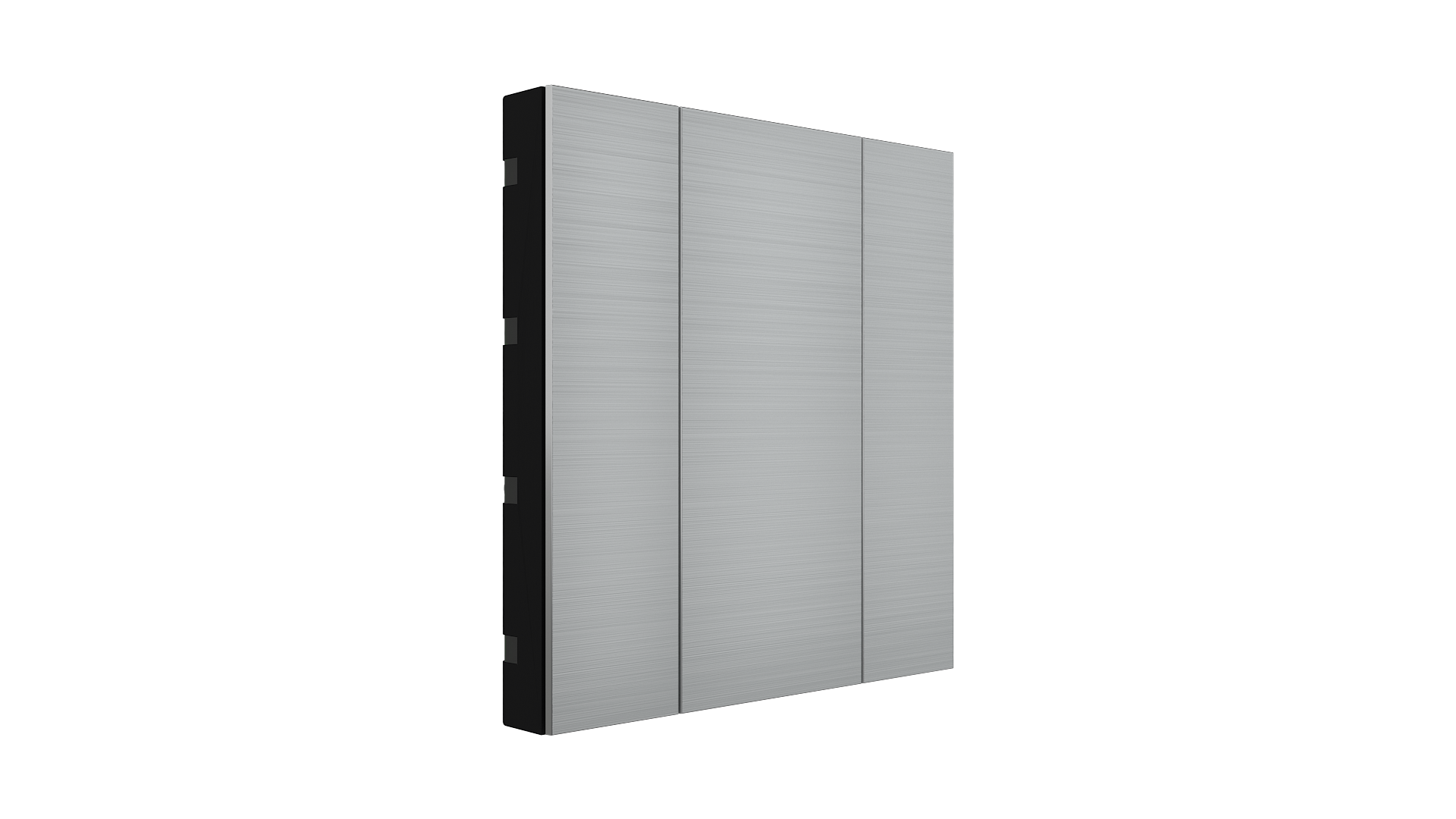 KNX Taster iSwitch+ Aluminium Natur 2 Tasten KNX Taster iSwitch+ Aluminium Natur 2 Tasten