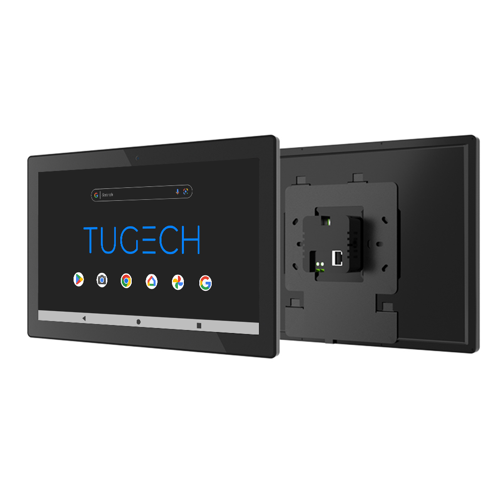 Android 13 Touchpanel 10 Zoll PoE | Wandeinbau Display