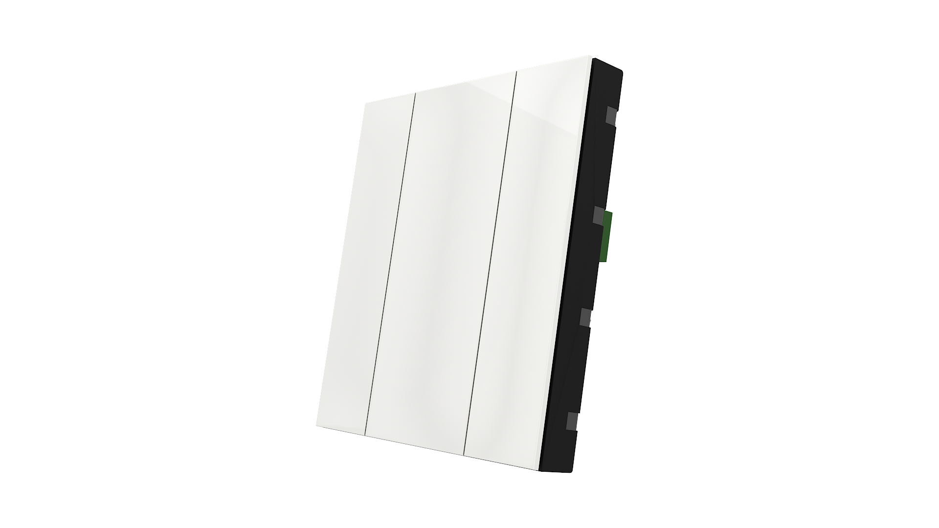 KNX Taster iSwitch+ weiß matt 2 Tasten KNX Taster iSwitch+ weiß matt 2 Tasten