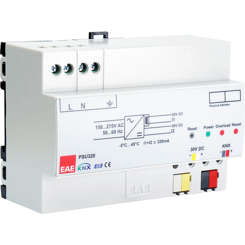 320mA KNX Spannungsversorgung mit 30V Hilfspannung 320mA KNX Spannungsversorgung mit 30V Hilfspannung