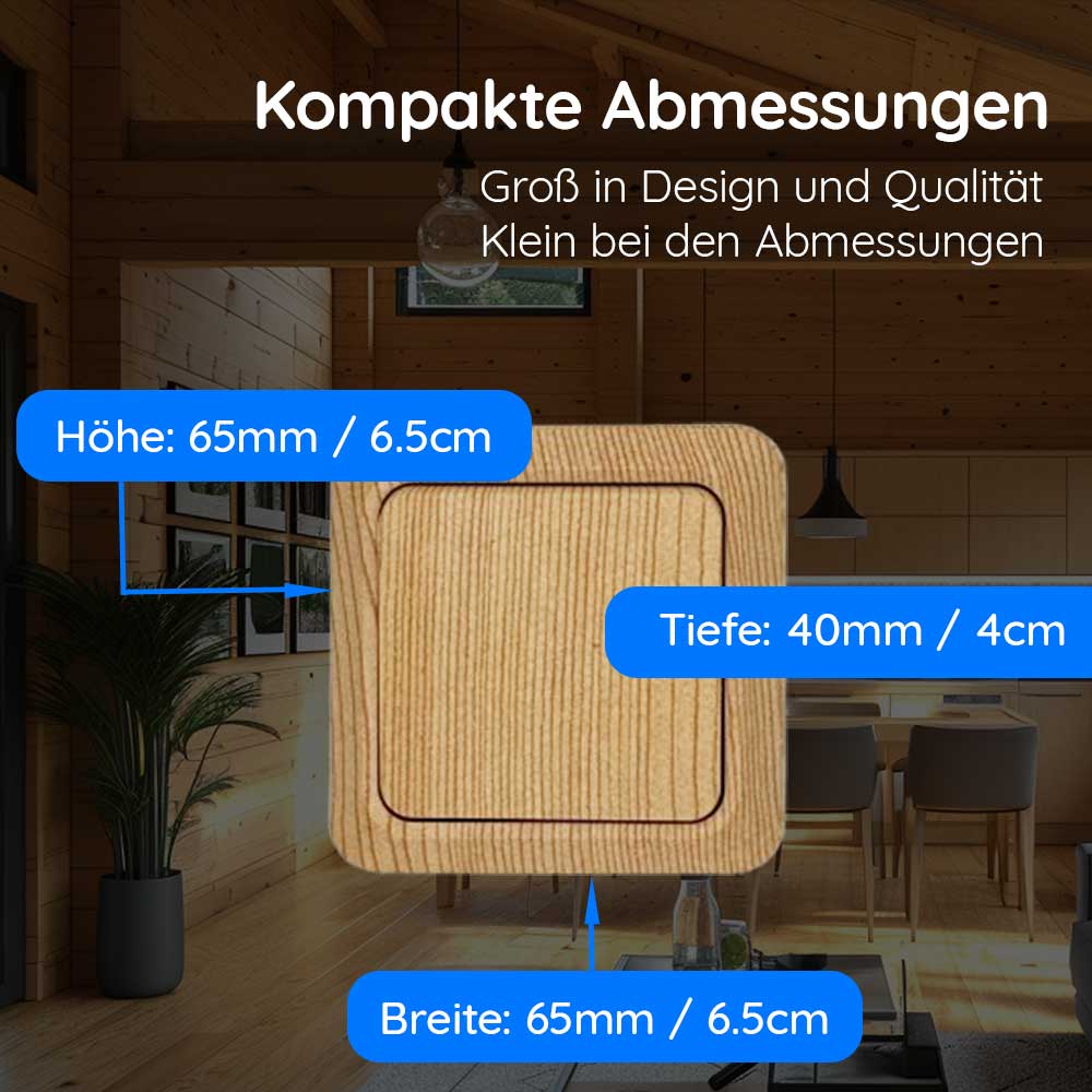 Schalter Ahorn · NOELA Schalter Ahorn · NOELA