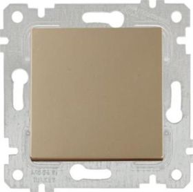 Wechselschalter Gold Optik - CANDELA Schalterserie