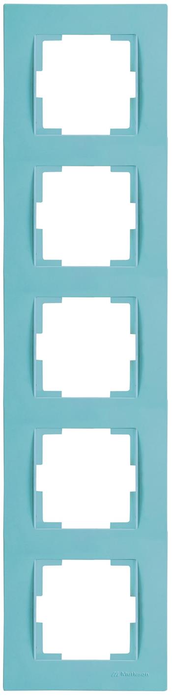 5 fach Rahmen vertikal Blau (RITA Pastell Farben) 5 fach Rahmen vertikal Blau (RITA Pastell Farben)
