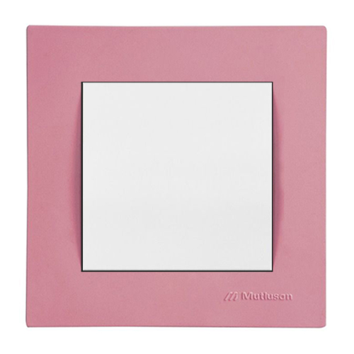 Schalter 2-polig inkl. Rosa Rahmen Schalter 2-polig inkl. Rosa Rahmen