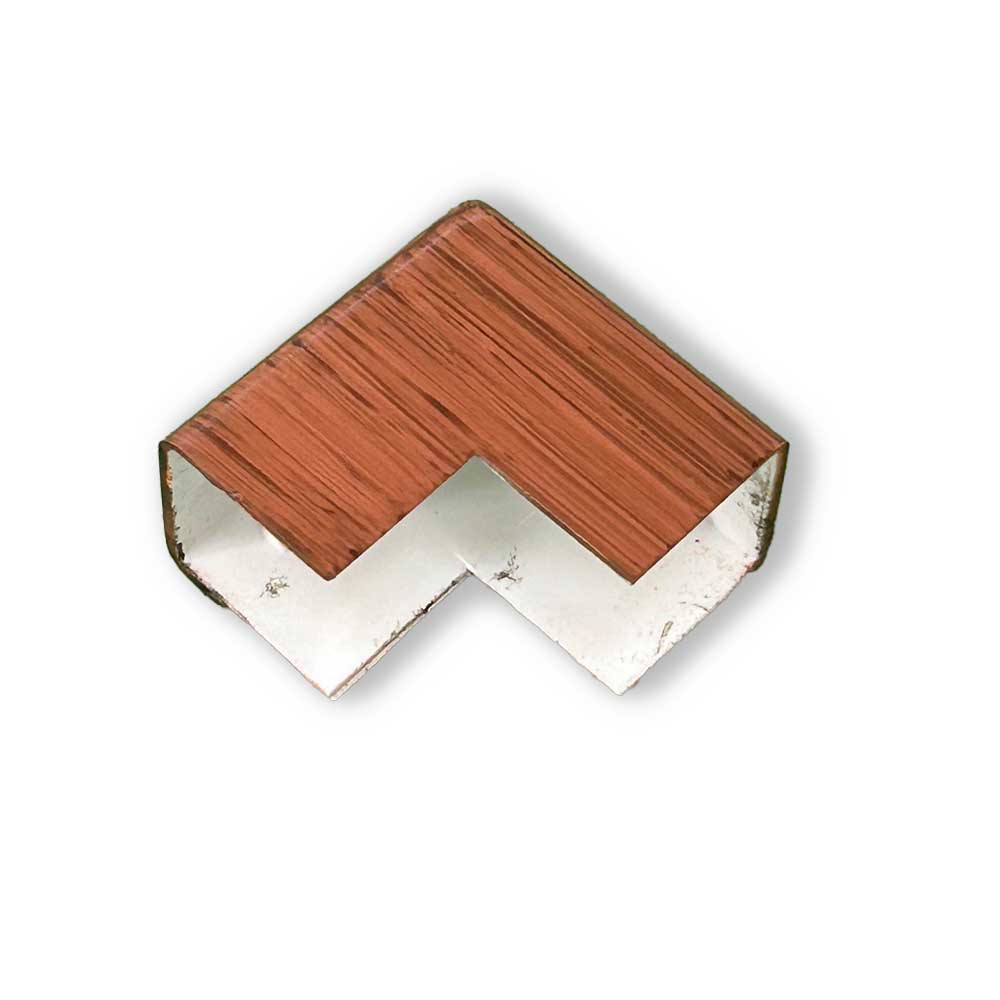 15x15 mm Außenecke Braun Dunkel 15x15 mm Außenecke Braun Dunkel