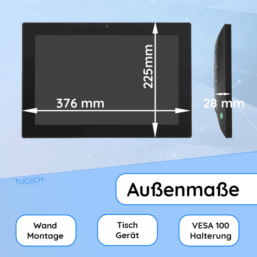 15.6 Zoll ANDROID 14 Panel