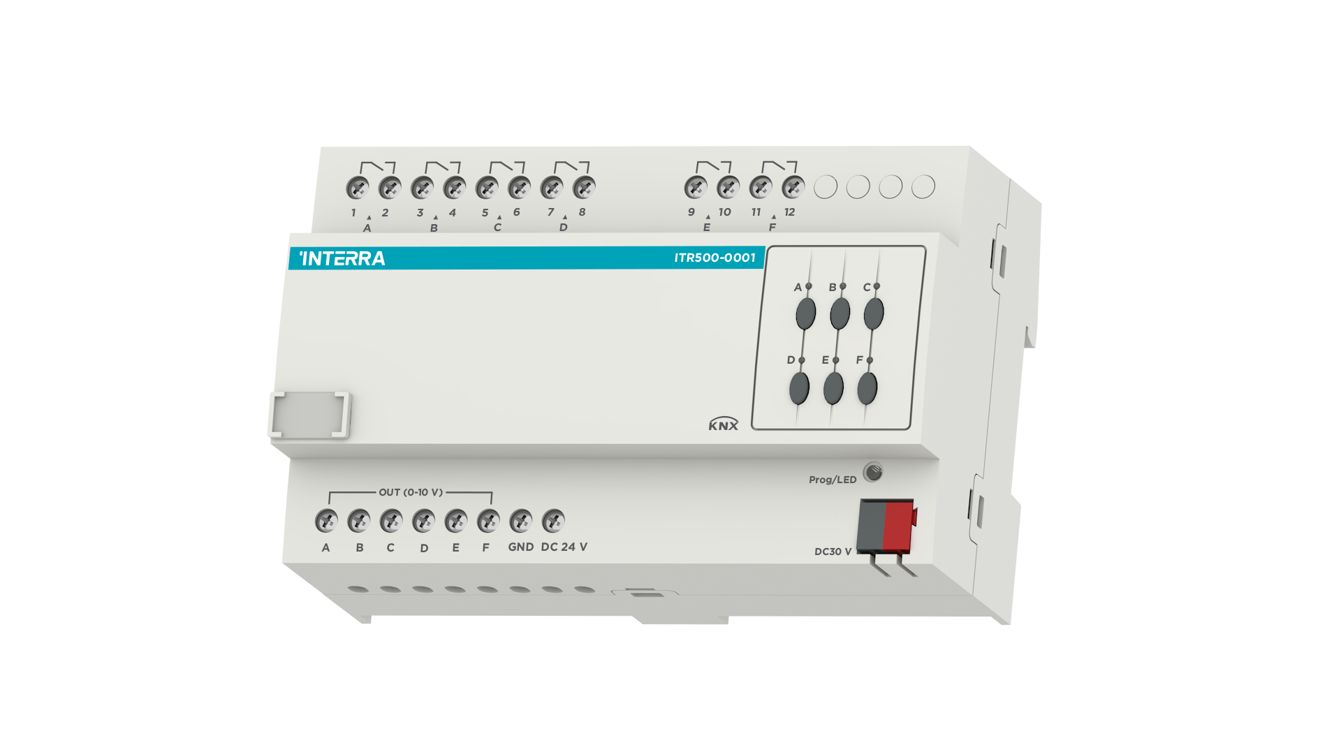 KNX Ballast Controller - 6 Ch (0/1-10V DC)