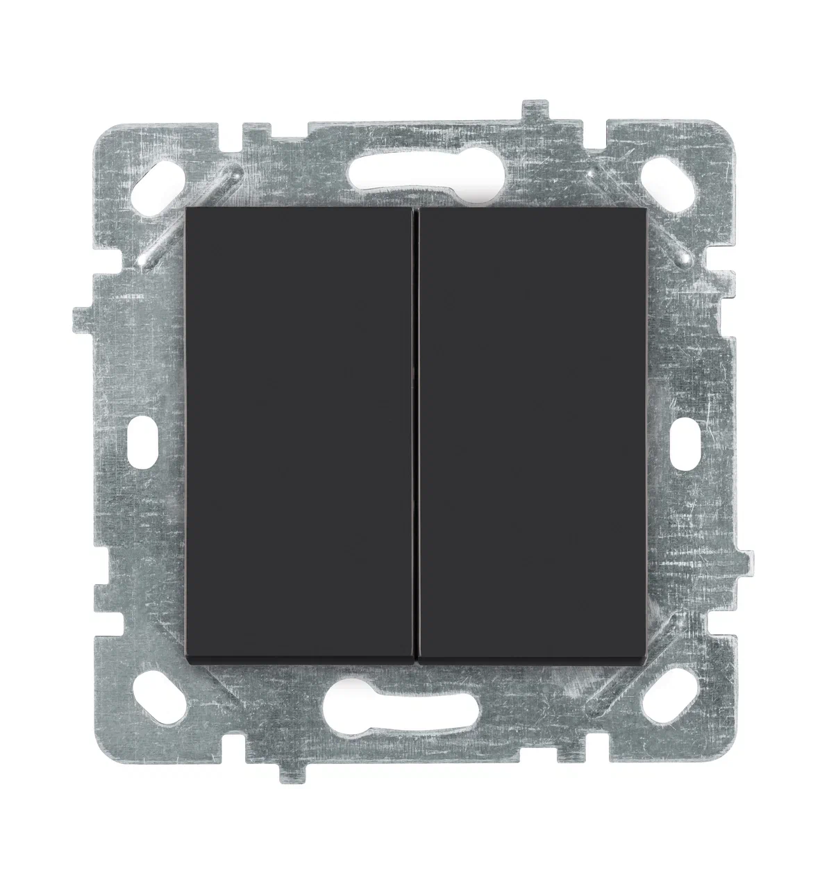 Doppelschalter Anthrazit · SELENE