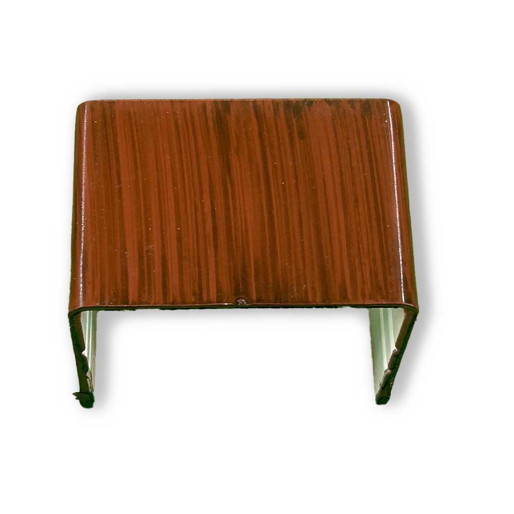 40x25 mm Kupplungsstück Merbau / Teak 40x25 mm Kupplungsstück Merbau / Teak